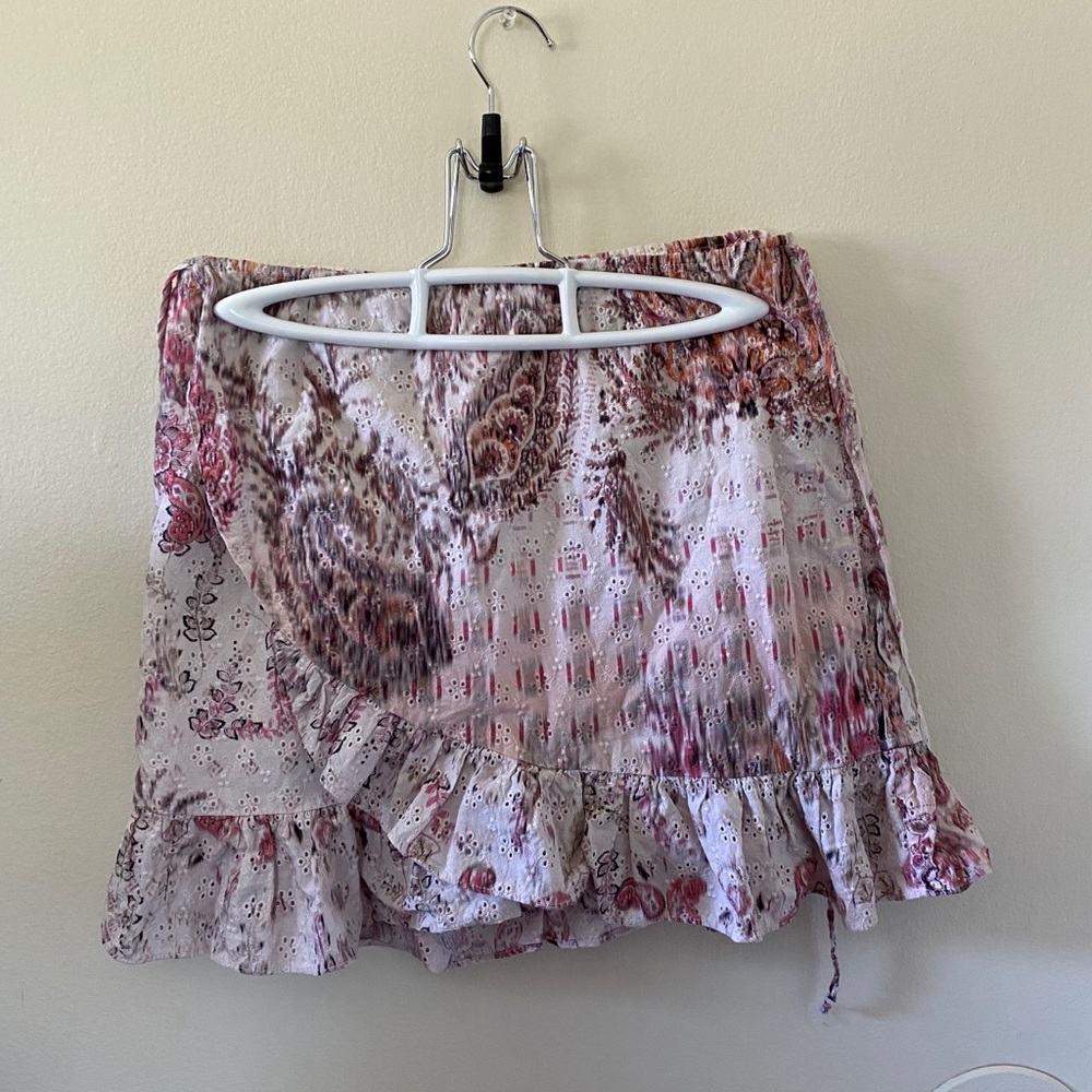 ON THE ROAD floral skirt